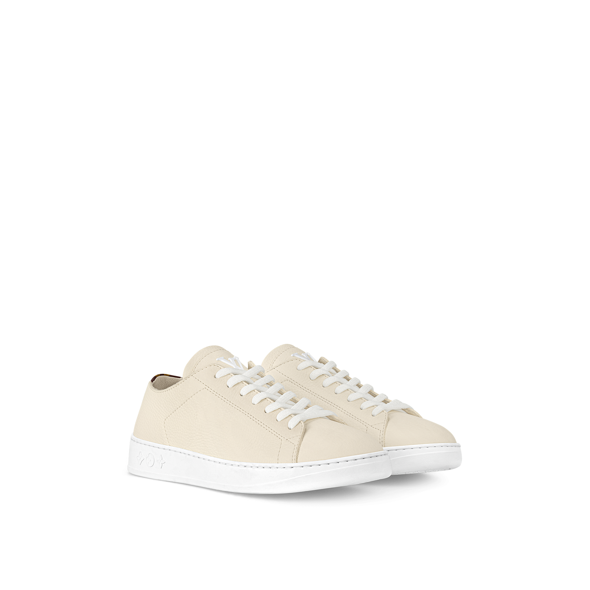 All white store louis vuitton sneakers